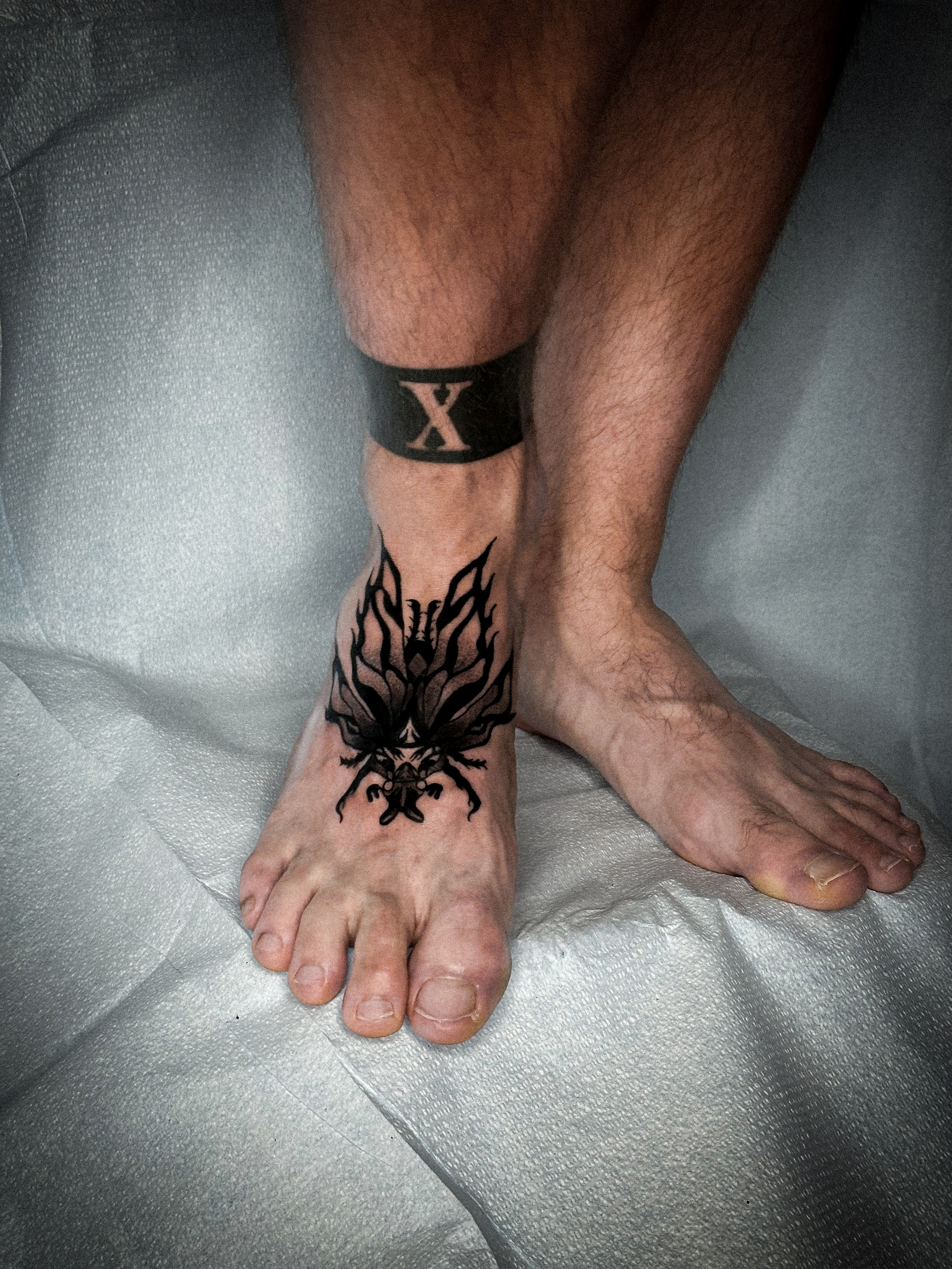 Blackwork tattoo, project 12